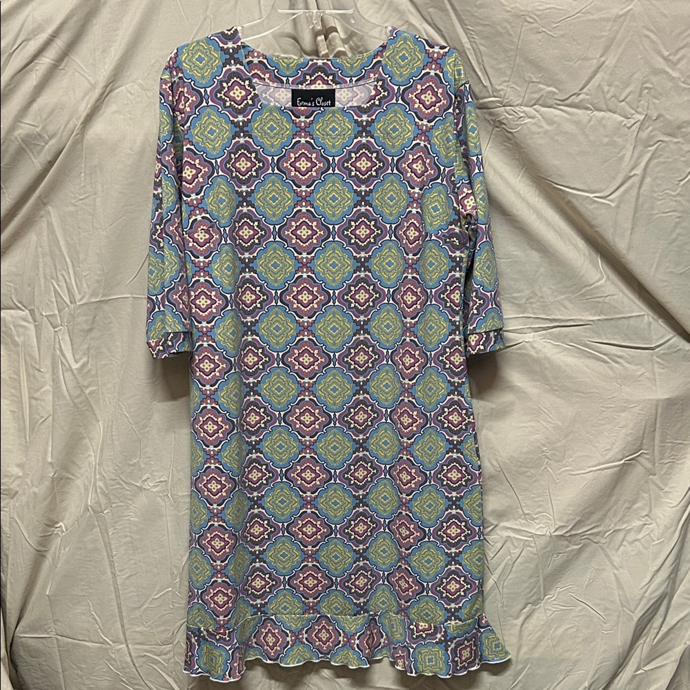 Elegant Patterns Women's Midi Dress
